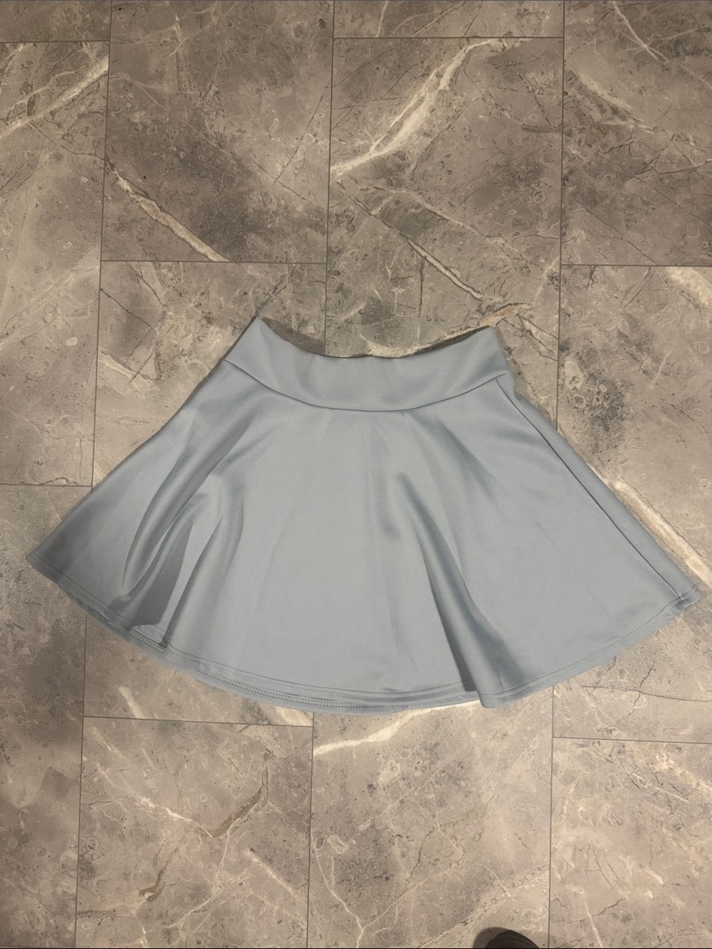 Light Grey Women's Skater Skirt